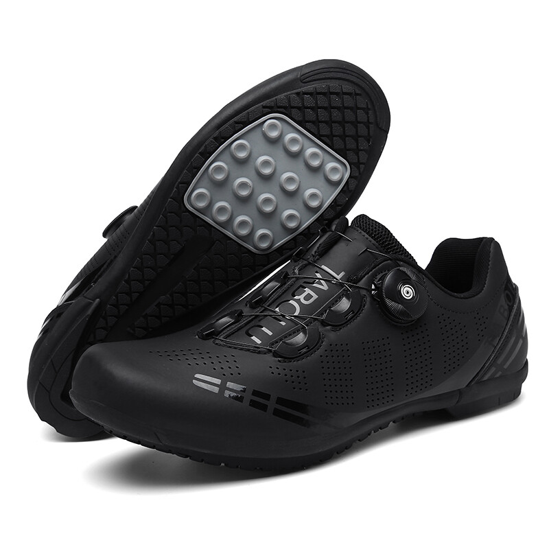 Cycling Shoes Black Cycling Shoes Non Cleats Men Roadbike Without Cleats Non Locking Bike Shoes Road
