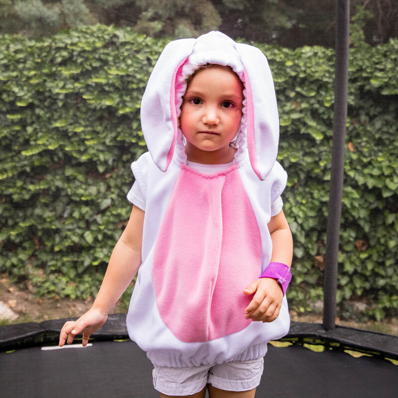 Pickmine 2023 New Toddler Halloween trang phục động vật dễ thương bò cừu Bunny Cá voi trang phục áo liền quần trẻ em Trang Phục Cosplay