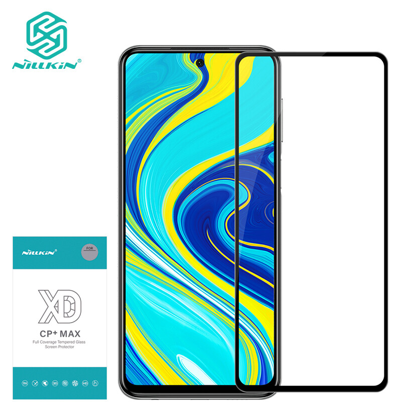 Nillkin Đầy Đủ Vỏ Bọc Kính Cường Lực Cho Xiaomi Redmi Note 9S and Note 9 Pro Max and Note 9 Pro Miếng dán màn hình điện thoại Chống Cháy Nổ Bảo Vệ Màng Kính Cường Lực