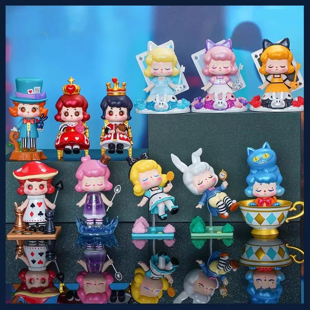 Wanyou búp bê chính hãng magi alice trong wonderland mù tưởng tượng hợp thời trang cô gái búp bê trái tim búp bê búp bê