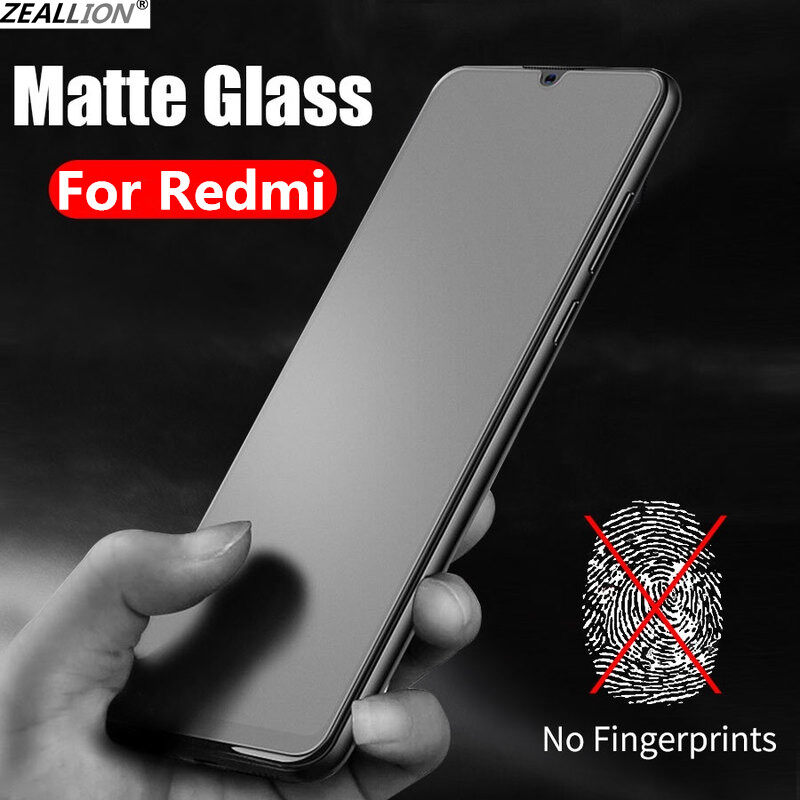 Zeallion 1 Miếng Dán Bảo Vệ Cho [Xiaomi Redmi 6 7 K20 8A 10x Pro 5G 4x 5A S2 Y3 Note 5 6 8 Pro 4x 5A 9S 9 8T] Miếng Dán Bảo Vệ Màn Hình Kính Cường Lực Mờ Không Vân Tay