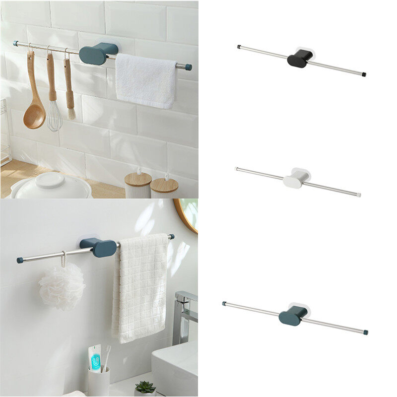 Thợ Săn Trong Mơ, Giá Treo Khăn Đôi, Thép Không Gỉ Đa-Mục Đích Dép Đi Trong Nhà Giá Để Đồ Giá Treo Phụ Kiện Phòng Tắm Nhà Bếp