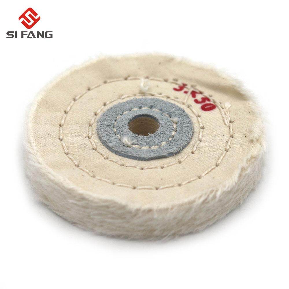 SI FANG bánh vải đánh bóng đường kính 3-12 inch chất liệu vải bông chuyên dụng có đường kính lỗ bên trong 10mm dùng để đánh bóng kim loại trang sức/ thép không gỉ/ thủy tinh - INTL