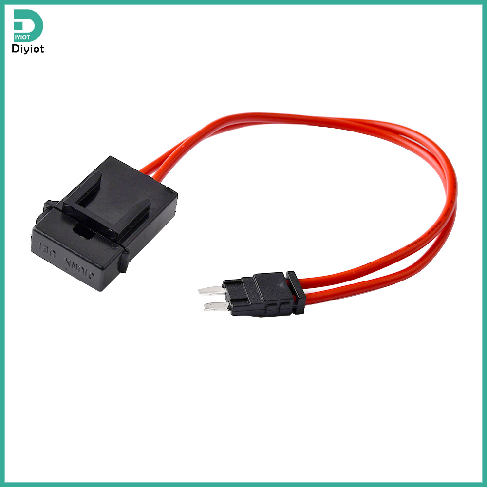 32V Car Add-a-Circuit Fuse Tap Adapter with Automobile Fuse Holder