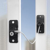 HamshMoc Multifunction Children Window Security Lock Anti-Opening Baby Protection Kid Door Window Restrictor Falling Prevention Easy To Install Child Refrigerator Drawer Lock