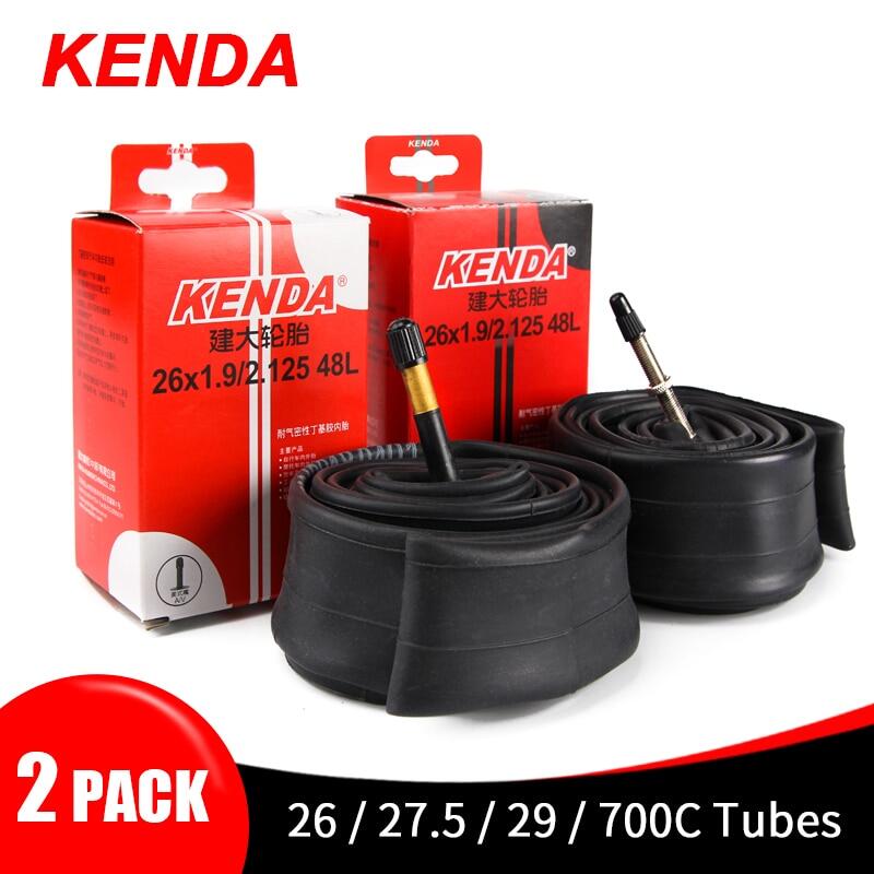 2pcs kenda xe đạp bên trong ống cho leo núi đường xe đạp lốp butyl ruer ống xe đạp lốp 26/27.5/29/700c presta schrader van ống
