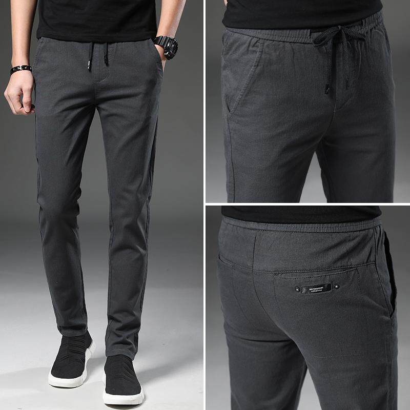 long black skinny trousers