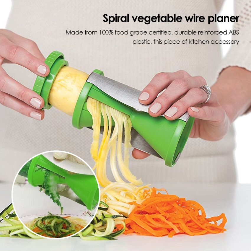 Dụng cụ thái rau củ xoắn ốc & dụng cụ làm mì spaghetti mì ống zucchini