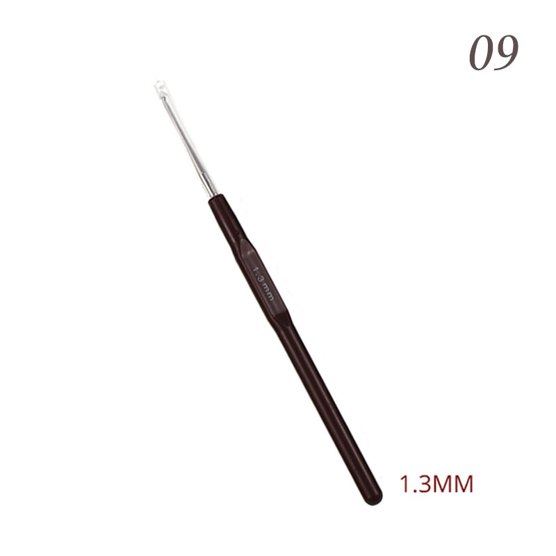 Jsej 1 dụng cụ may, móc đan bằng hợp kim nhôm 0.5-2.5mm kim đan đầu bạc bộ phụ kiện thủ công tự làm