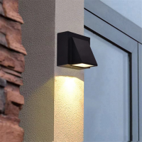 IP65 Waterproof 3W 6W Indoor Outdoor LED Wall Lamp Modern Surface Mounted Cube LED Garden Porch Light