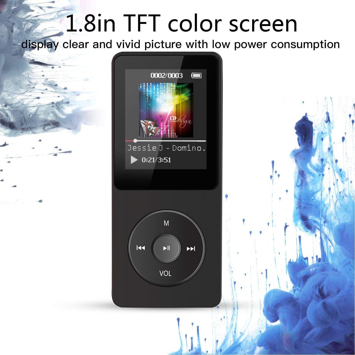 Bluetooth MP3 Âm Nhạc Máy Nghe Nhạc 1.8 Không