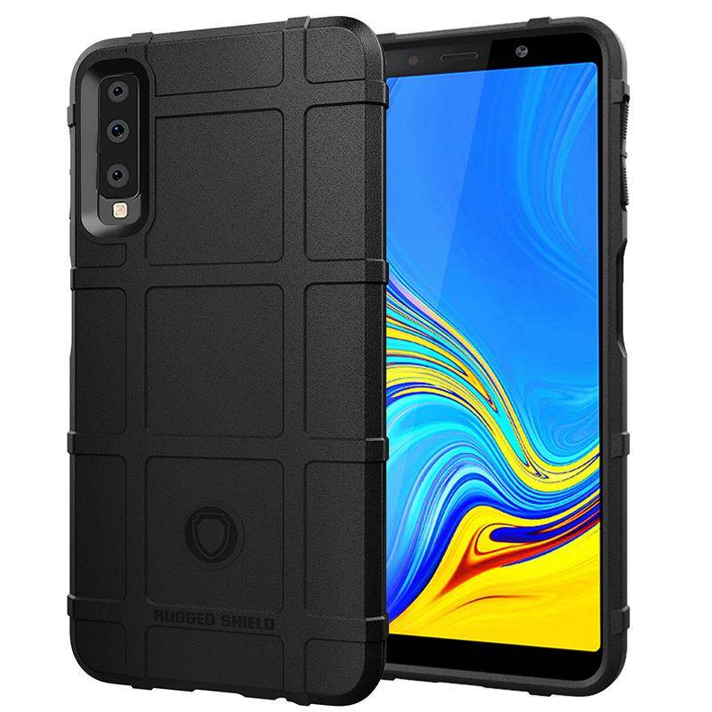 Ốp lưng bảo vệ chắc chắn cho samsung galaxy a7 2018 6.0 inch ốp silicon mềm vỏ điện thoại 360 ° bảo vệ toàn thân vỏ điện thoại vỏ chống trượt