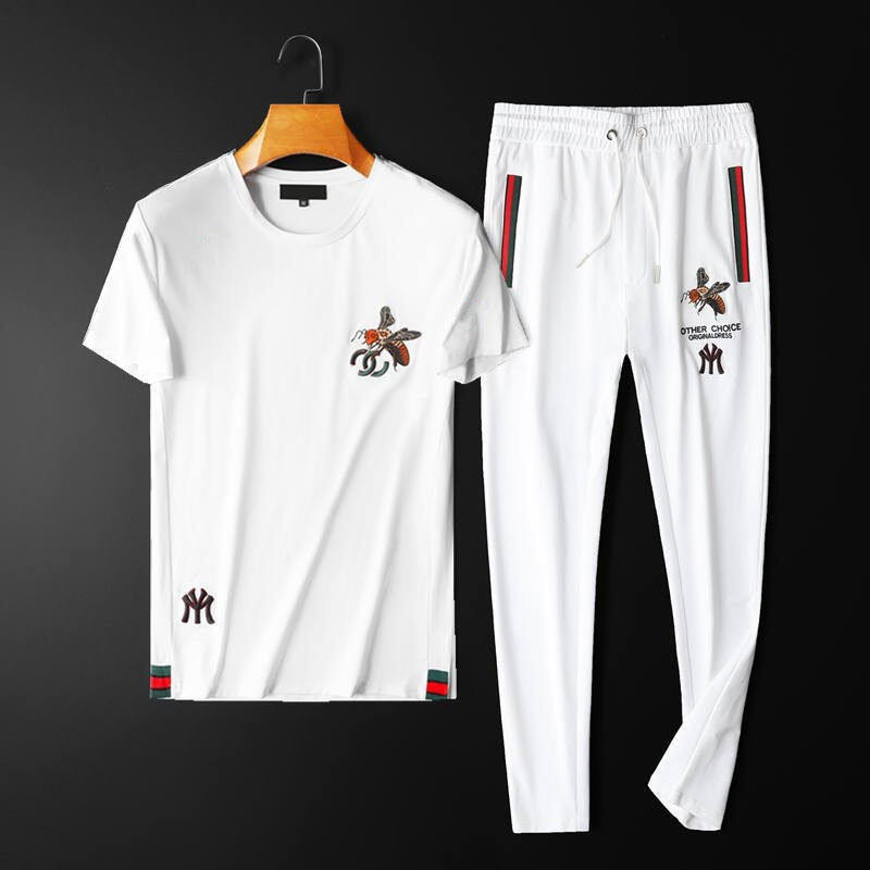 Sonix Bộ đồ thường ngày cao cấp cho nam lụa băng co giãn, Bộ Đồ Thể Thao Áo thun ngắn tay mượt mùa hè quần lửng hai món hợp thời trang thương hiệu