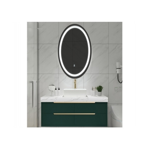 NICE กระจกเงาแบบมีไฟLED รุ่นLG004 ทรงรี ขนาด 60x80 cm NICE LG004 - ยี่ห้อ Nice ราคา 3,070 บาท*ส่งฟรี