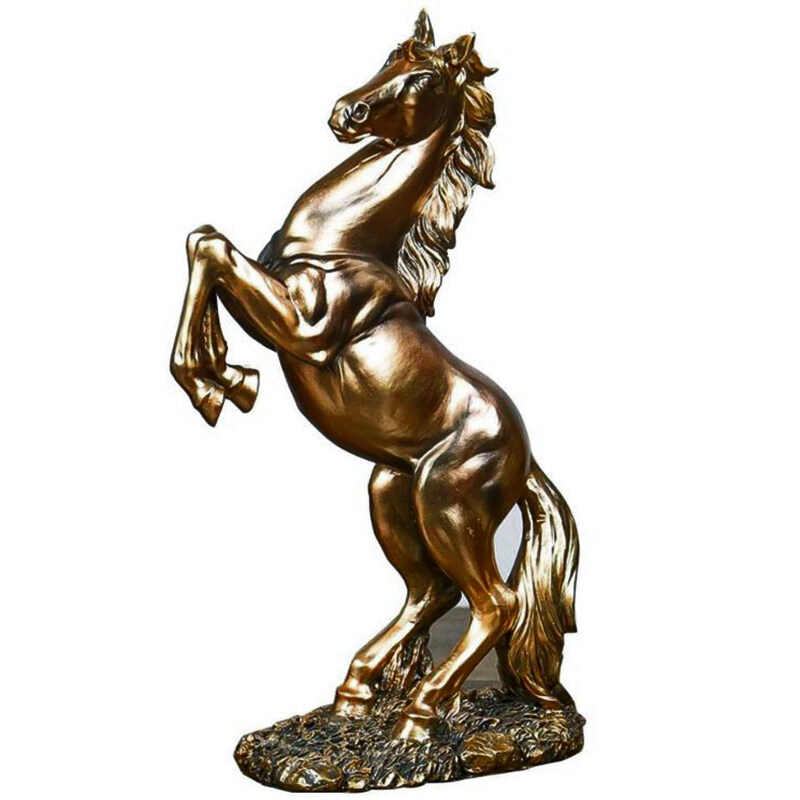 Art Sculpture, European-Style Flying Horse Decoration, Housewarming Opening Gifts