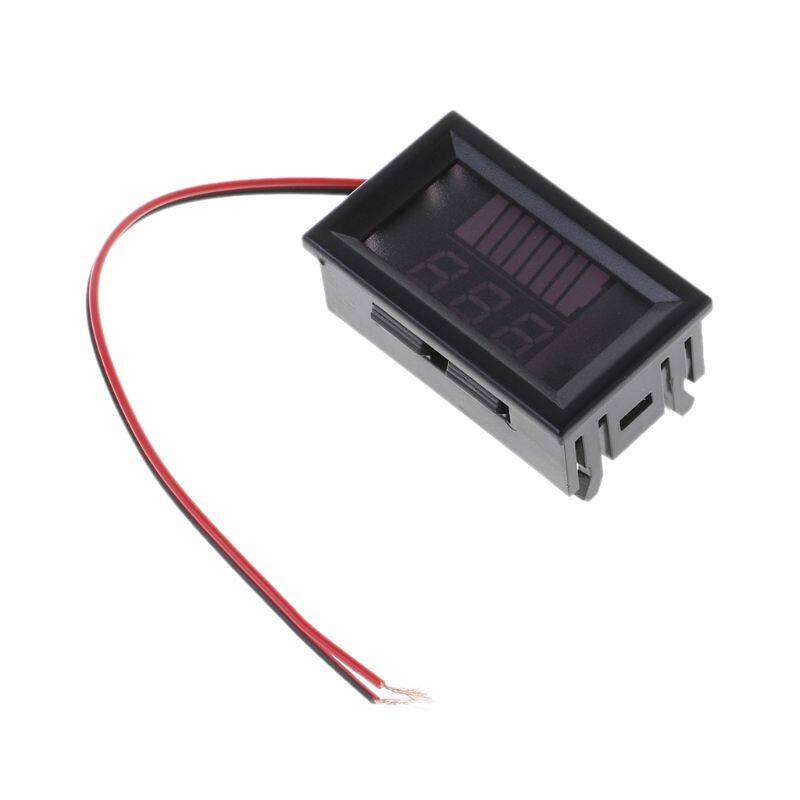 Thiết bị kiểm tra sạc pin kỹ thuật số axit chì dc 12v-72v, vôn kế