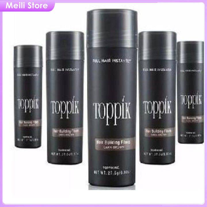 Meili Store TOPIK sợi tóc nâu sẫm, đen, aubum, vàng 27.5g cho nam và nữ