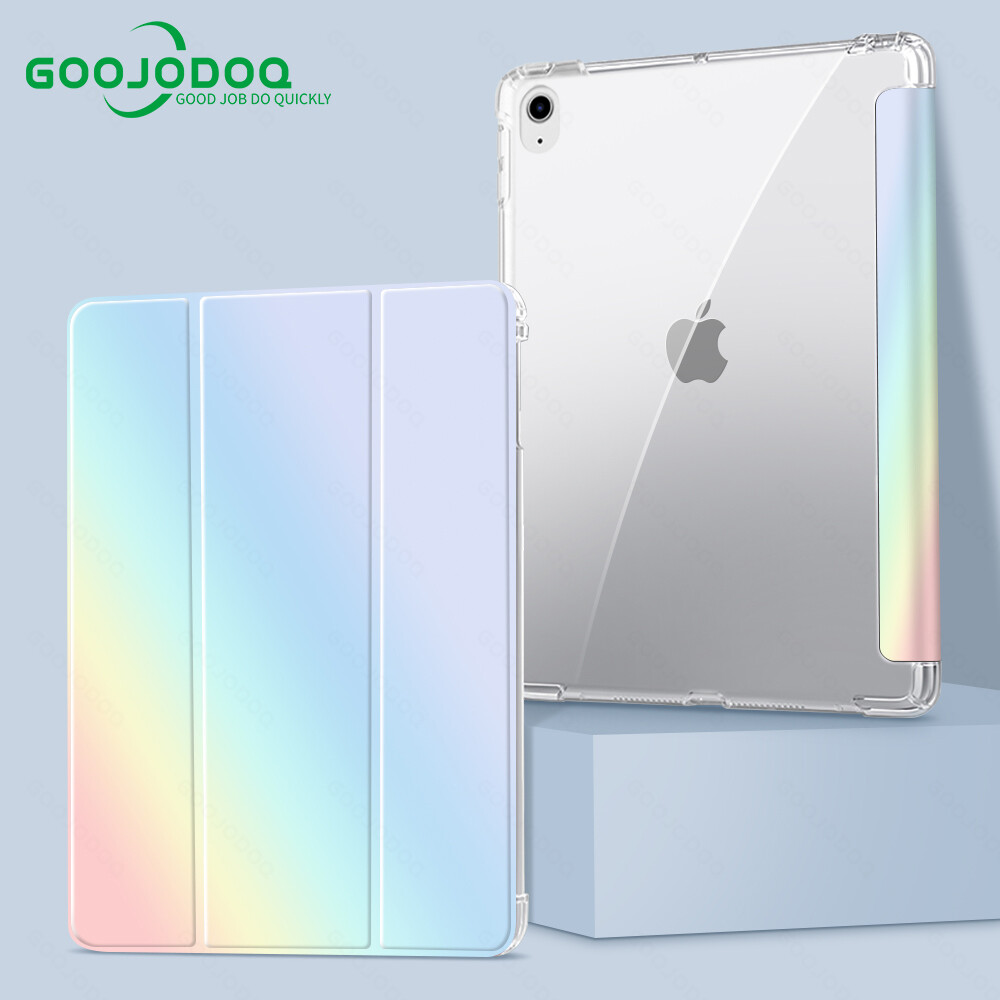 GOOJODOQ Ốp Cho iPad Air 4 Đầy Màu Sắc, Cho iPad, Geg7 Gen8 7th 8th Thế Hệ 10.2 Inch iPad Không Khí 3 10.5