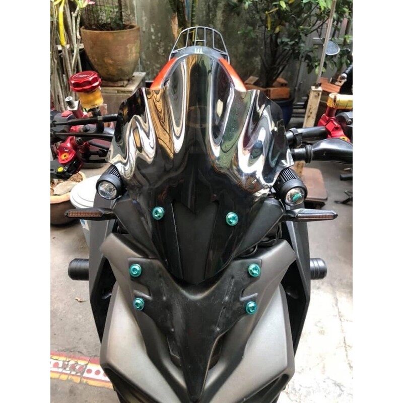 [Nhập RS0822 giảm 30k cho đơn 99k]mão chắn gió kính gió yamaha mt15 cb150 gsx tfx fz150i nvx ex150 winner sh raider sonic - TanThanh 247