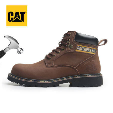 Caterpillar Cat Safety Boots: Anti-Smashing Steel Toe Martin Boots