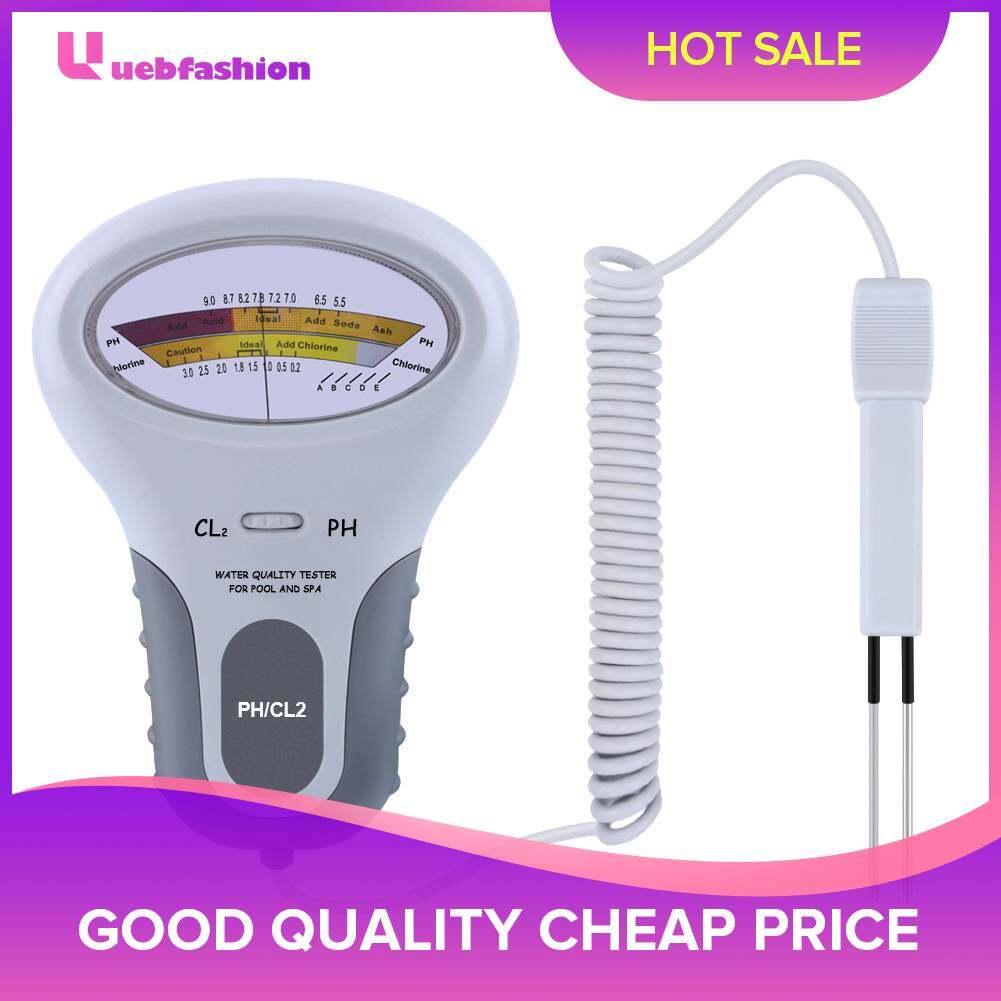 [HomeToolss]Professional Pool Water Tester for Chlorine, pH, and Water Clarity Monitoring with Portable Design
