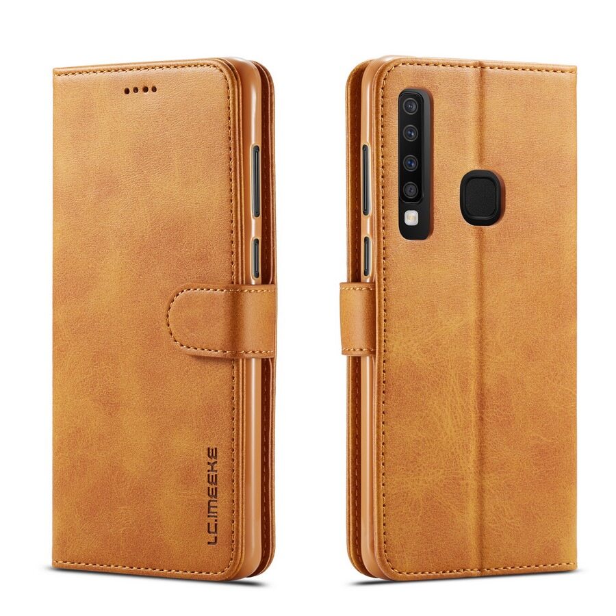 Ốp Samsung Cho Nắp Gập Bằng Da Cảm Biến Từ Galaxy A9 2018, Ốp Lưng Samsung Chất Lượng Cao Cho Ví Giữ Thẻ Galaxy A9 2018, Ốp
