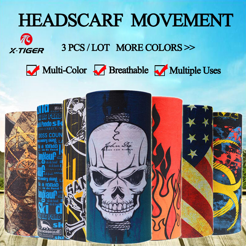 Khăn trùm đầu x-tiger chống bụi uv buff bandana turban