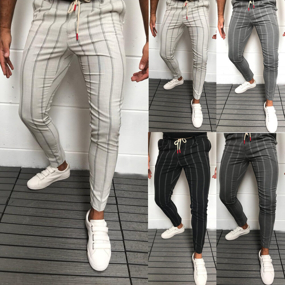 formal pants with casual shoes
