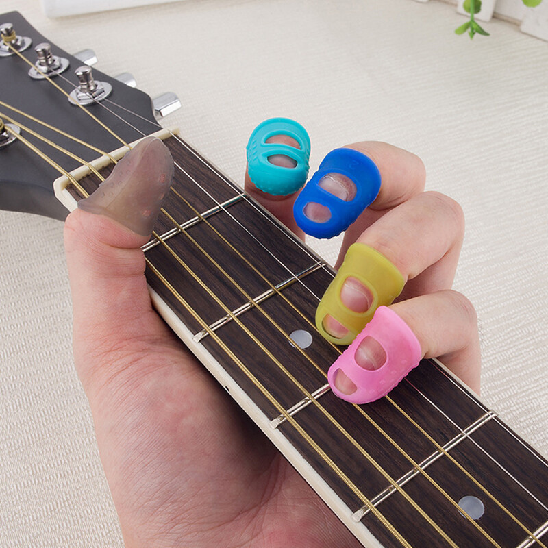 BEAUTYBIGBANG 30 Pcs Protège Doigt Guitare, Protecteurs De Cơn Du Doigt De Guitare, Silicone Doigt Bảo Vệ Guitare, Idéal Đổ Déclencher Les Doigts, Arthrite Des Doigts, Les Débutants Jouer Ukulele