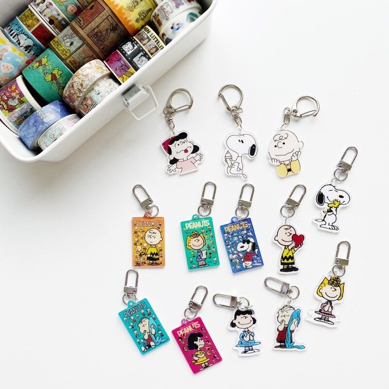 Móc khoá treo snoopy, cô gái, gấu xinh,...