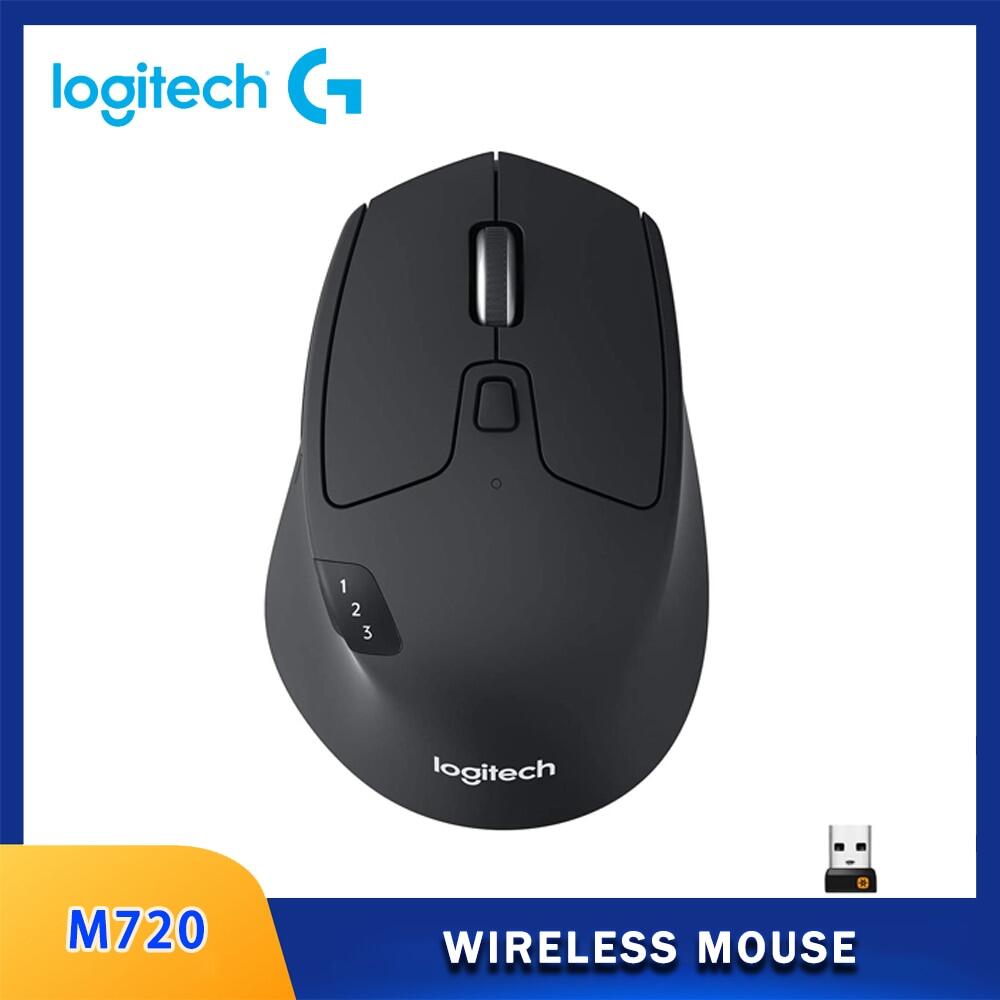 Logitech M720 Triathlon đa-thiết bị chuột không dây USB Bluetooth thống nhất Receiver 1000 dpi 8 nút cho Máy Tính Xách Tay PC Mac ipados