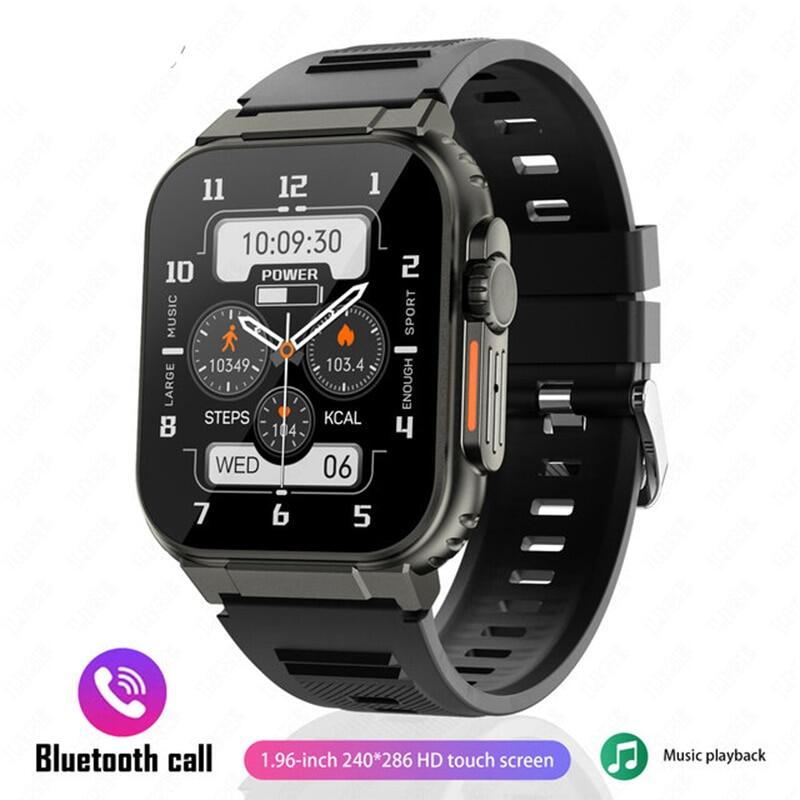 đồng hồ mới 600MAh Pin Lớn Đồng hồ thông minh cho nữ Nam Ips HD cuộc gọi Bluetooth Pk Hk8 Pro Max theo dõi thể dục thể thao Không Thấm Nước Smartwatch Người Đàn Ông