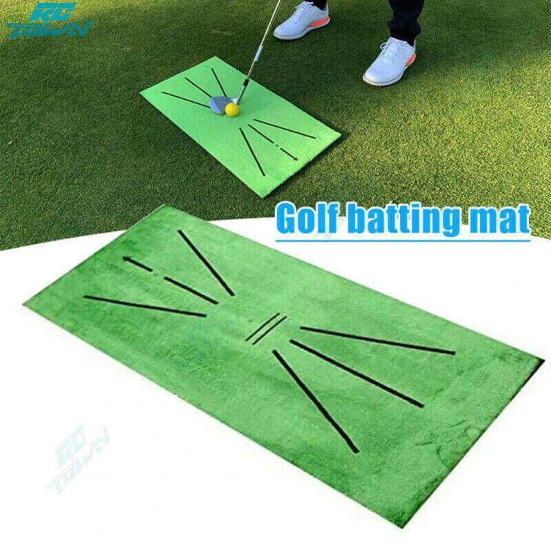 Rctown thảm phát hiện swing huấn luyện chơi gôn đệm hỗ trợ luyện tập đánh bóng cho người chơi golf phụ kiện thể thao ngoài trời