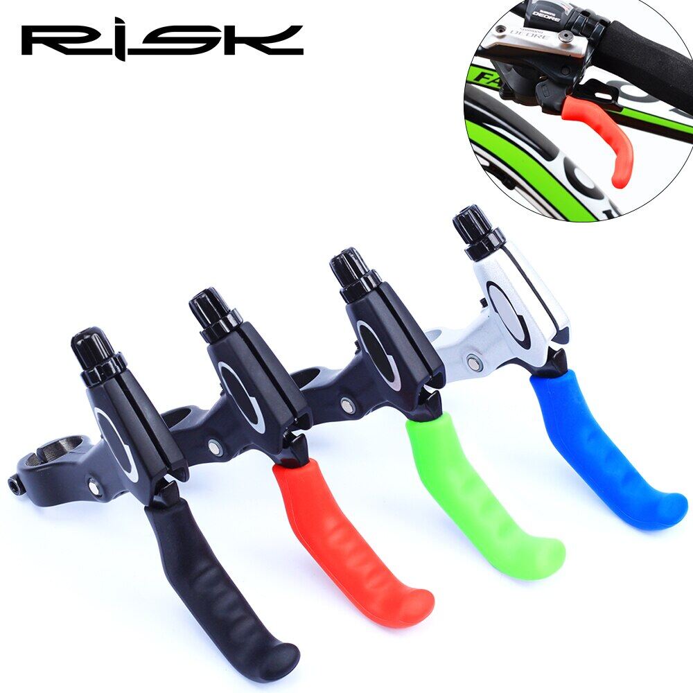 Risk bọc bảo vệ tay phanh xe đạp leo núi bằng silicon bánh xe nhỏ bọc tay phanh chống trượt