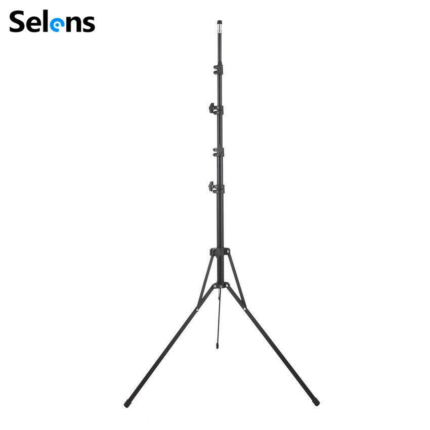 Selens l-2000a chân đèn ráp 220 cm/7'2 "cho hình ảnh camera video