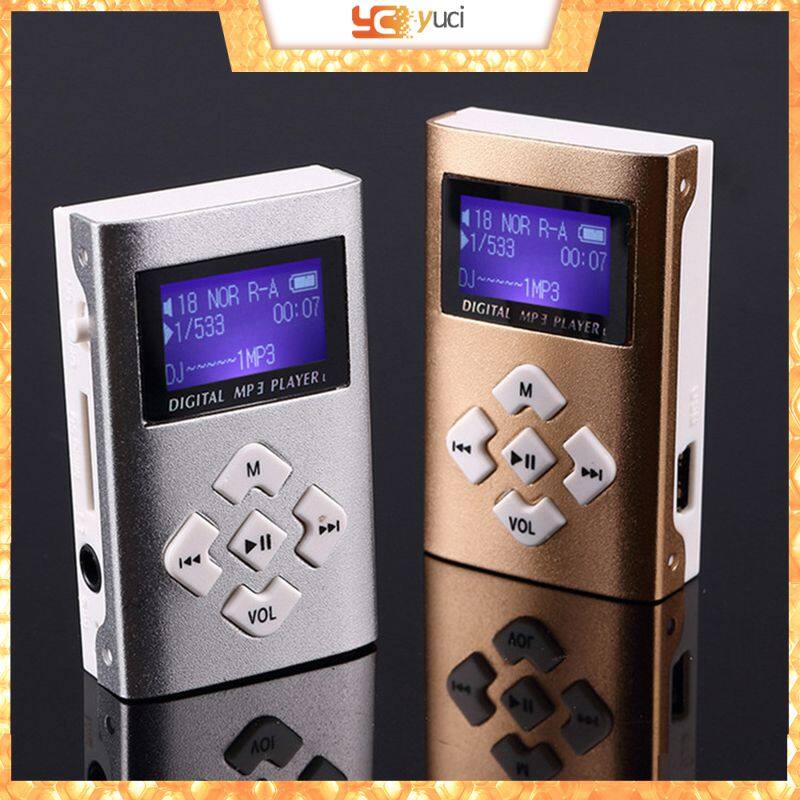  Yuci Máy Phát Nhạc Di Động Màn Hình Micro Mini Hỗ Trợ SD TF Máy Phát MP3 MP4 LCD Thẻ MP3 Máy Phát Nhạc MP3 USB Máy Phát Kỹ Thuật Số Walkman USB SD Cho Học Sinh 