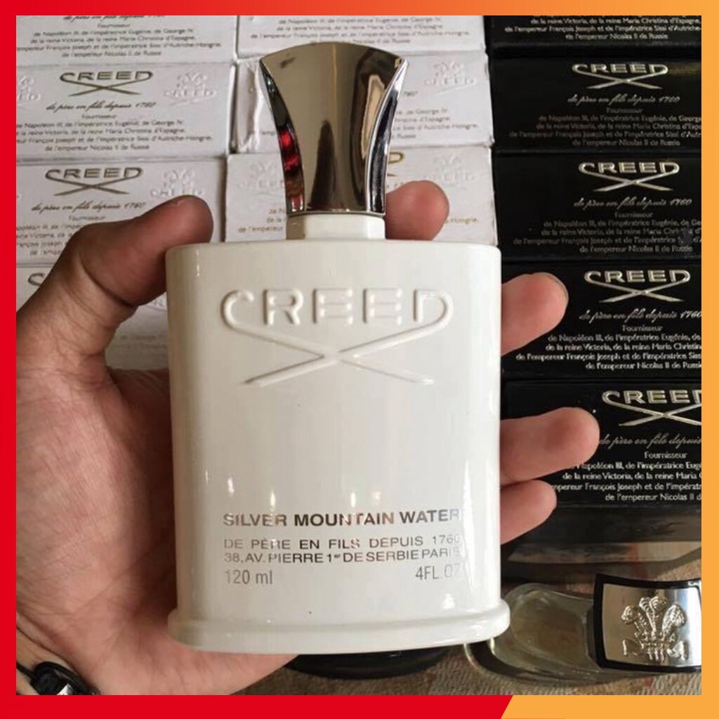 Nước Hoa nam nữ Unisex Creed Silver Mountain Water EDP 120ml thơm lâu hương thơm sang trọng