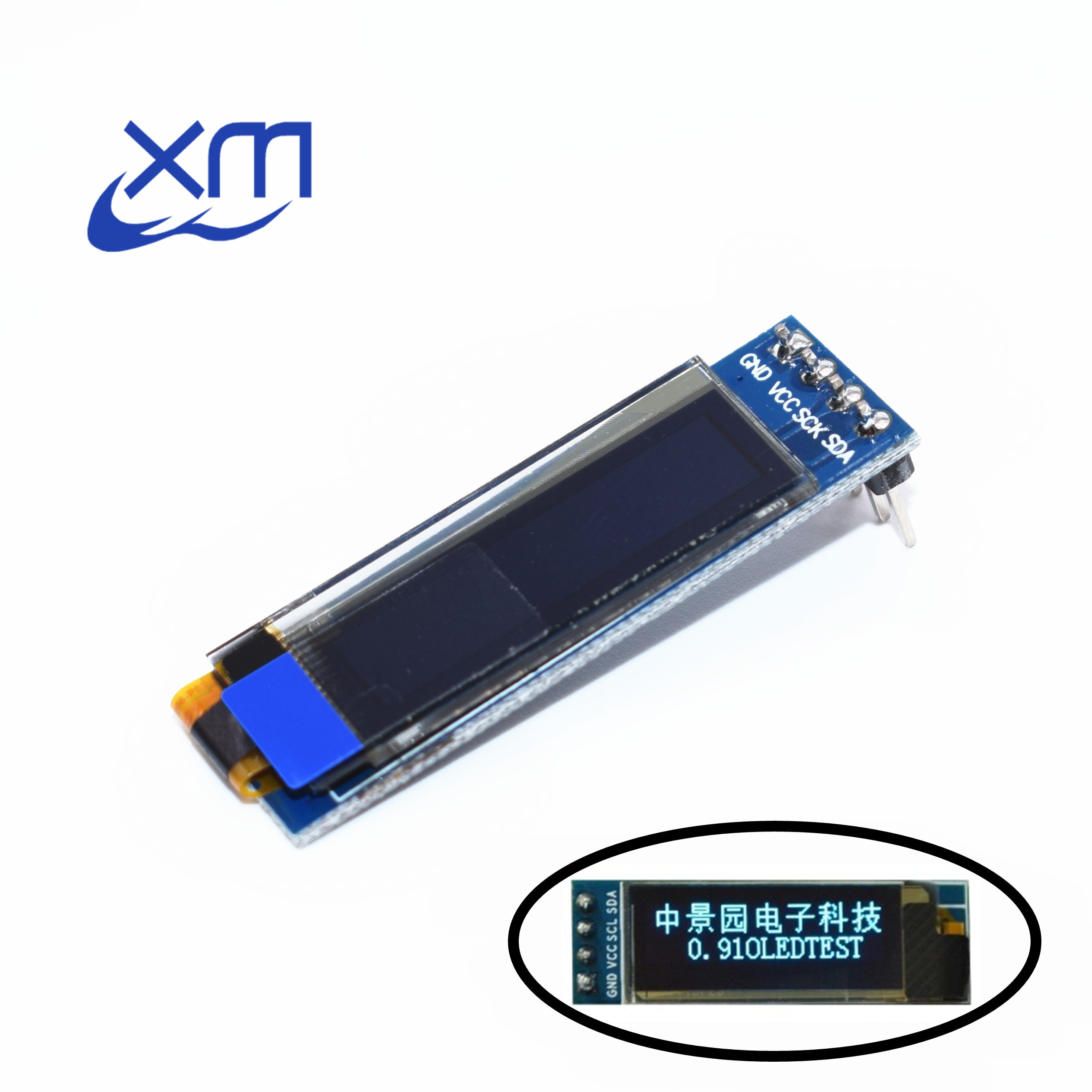 1pcs 0.91 Inch Oled Module 0.91" Oled 128x32 Oled Lcd Led Display Module 0.91" Iic Communicate D34