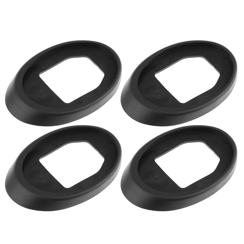 4Pcs Car Roof Mast Whip Aerial Antenna Rubber Base Gasket Seal Fit for