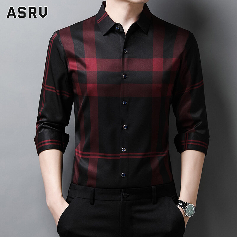 Asrv áo sơ mi áo nam áo đoàn routine official áo sơ mi nam boypro áo sơ mi nam kẻ sọc ngắn tay thoáng khí áo sơ mi com lê áo sơ mi nam