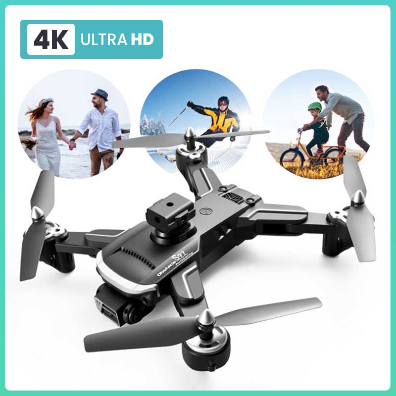 S97 Mini Professional plane 4K HD ESC Electrically Adjusted Camera Foldable RC helicopter For Kids Gift Photography ราคา 1,917 บาท*ส่งฟรี