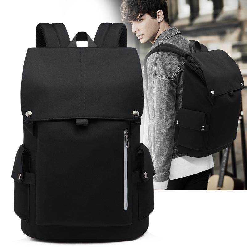 Yiliongdaqi Đàn ông phong cách Ba lô Thiếu niên đi học Ba lô 15.6 Túi đựng laptop ipad ba lô