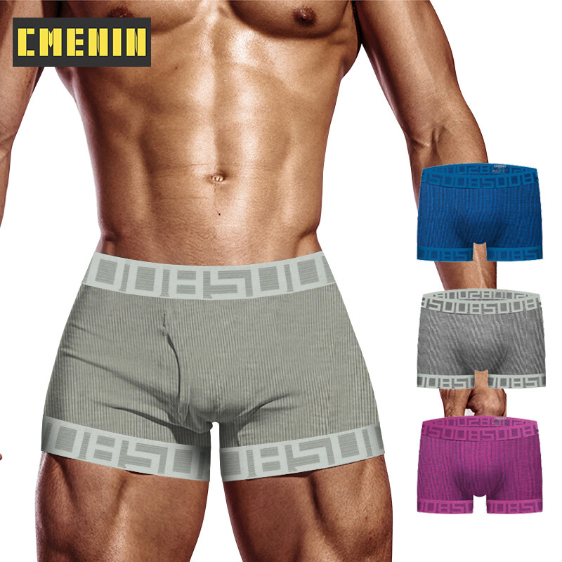 Cmenin bs 1pcs quần đùi nam đồ lót quần đùi nhanh khô thư nam võ sĩ quần đùi quần lót bs3124