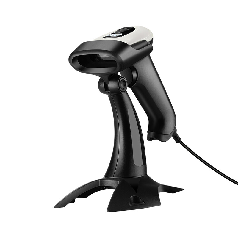 Evnvn Máy Quét Mã Vạch 2D Có Dây USB Với Giá Có Điều Chỉnh Và Cảm Biến Tự Động, Máy Quét Hình Ảnh Màn Hình QR 1D Máy Đọc Mã Vạch Cầm Tay Mã Ma Trận Dữ Liệu Làm Việc Với Máy Tính Hệ Điều Hành Windows Linux