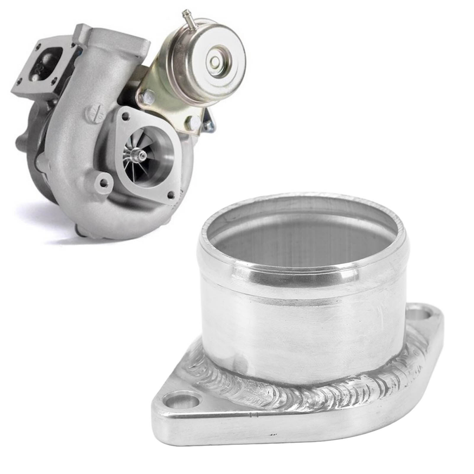 Turbo mặt bích Adapter độ cứng cao bề mặt bóng chống rò rỉ Turbo máy nén mặt bích Adapter tinh tế craftsmanship cho rb26det turbo tăng áp