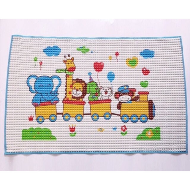 Chiếu cao su chống thấm cho trẻ sơ sinh 60x90 cm