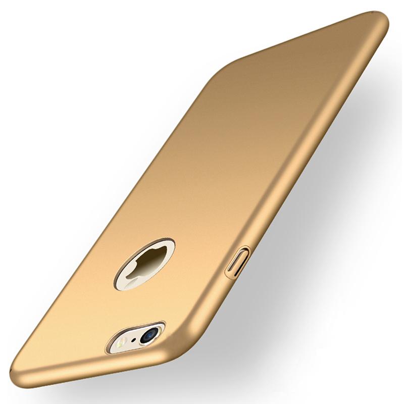 Ốp điện thoại pc đơn giản ốp lưng nhựa cứng cho iphone 6s plus / iphone 6 plus ốp mỏng mịn siêu mờ