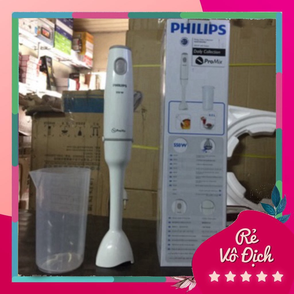Máy xay sinh tố cầm tay đơn năng philips hr1600 và hr2531