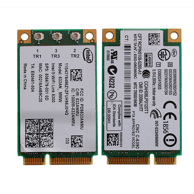 Thẻ intel wifi wifi 5300 cho lenovo thinkpad x200 x301 w500 t400
