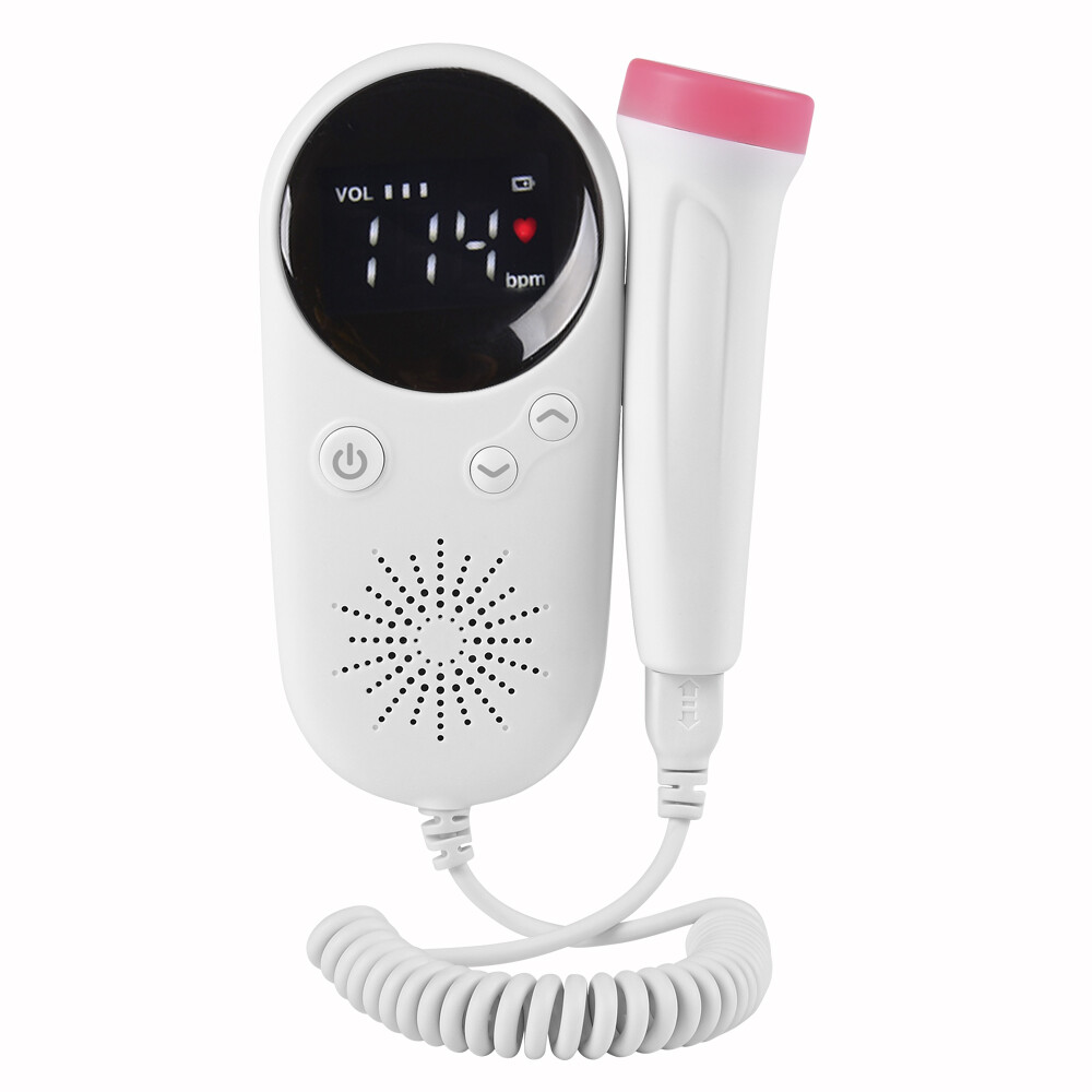 Máy Doppler Thai Nhi Gia Dụng Máy Đo Nhịp Tim Trước Khi Sinh Máy Đo Giọng Nói Thai Nhi Màn Hình LCD Sản Phẩm Chăm Sóc Hàng Ngày Cho Phụ Nữ Mang Thai